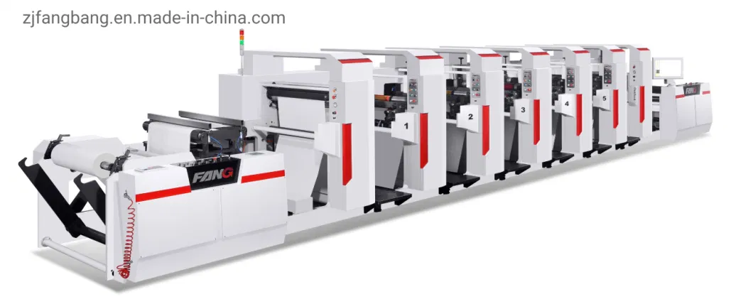 Plastic/Paper Flexo Printing Press Machine